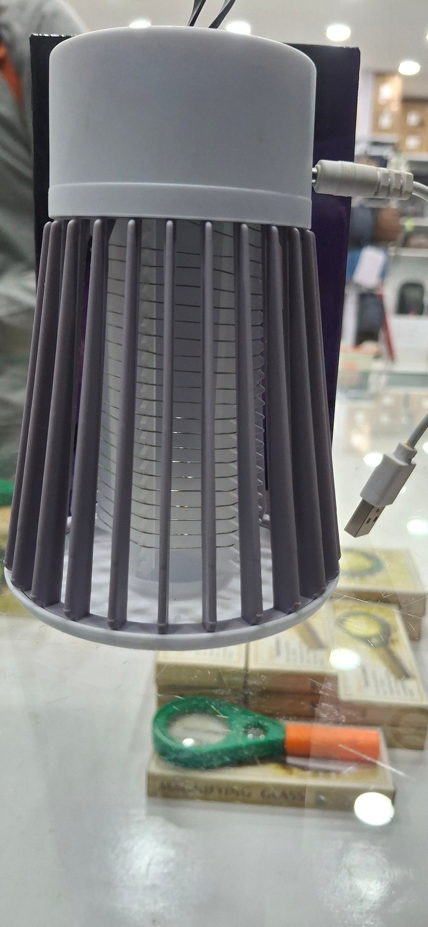 Electric Mosquito Killer Lamp – UV Insect Trap with Shock Grid for Indoor Use