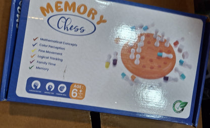 Plastic Memory Chess Game for Kids – Educational Concentration & Brain Training Toy