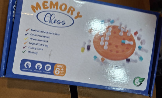 Plastic Memory Chess Game for Kids – Educational Concentration & Brain Training Toy