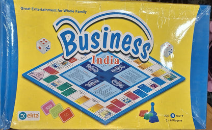 Ekta Business India Board Game – Classic Real Estate & Trading Strategy Game