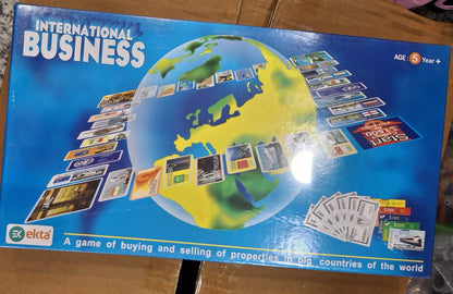 Ekta International Business Board Game – Classic World Trading & Strategy Game