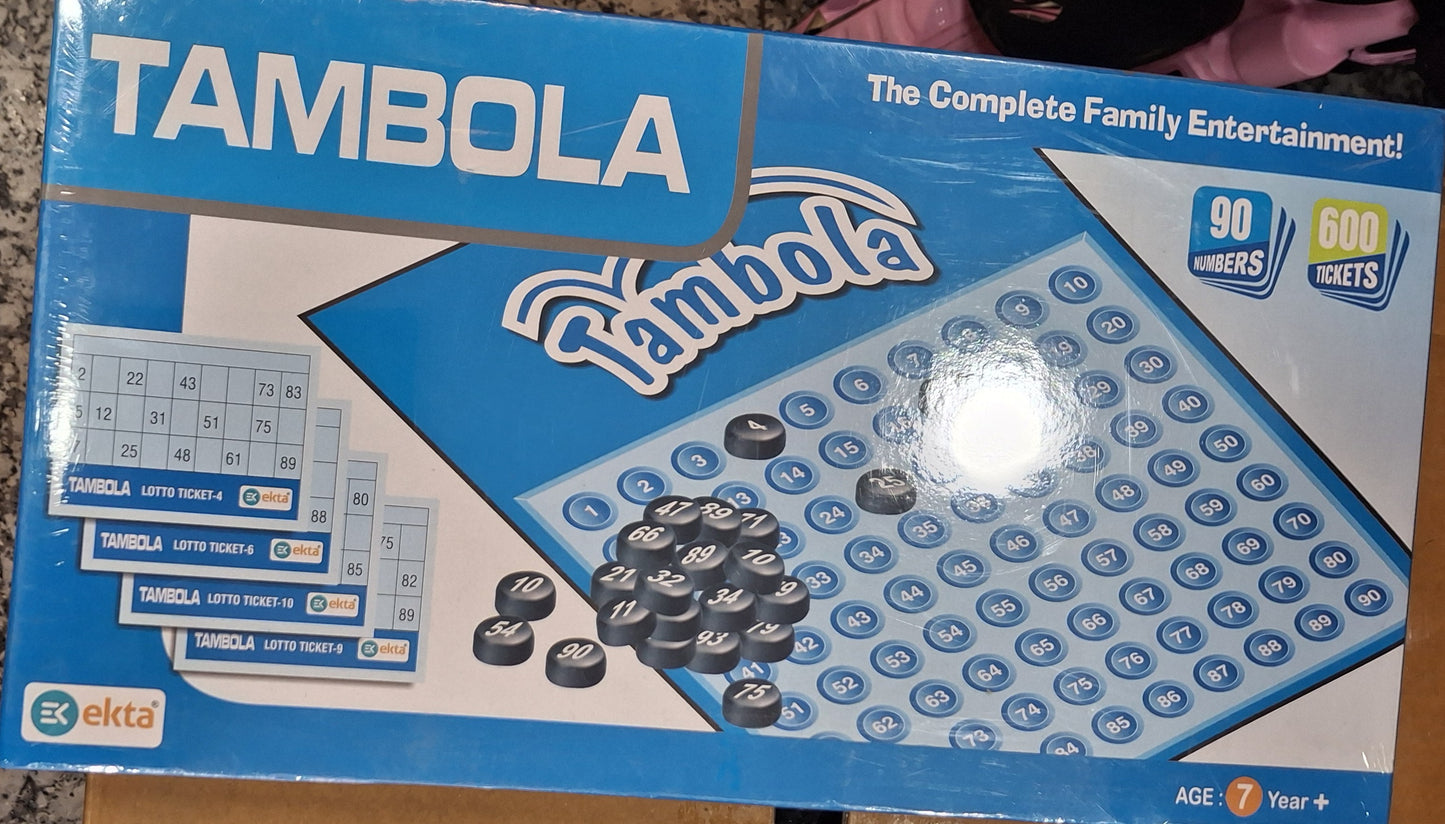 Ekta Classic Tambola (Housie) – Complete Party Game Set with 600 Tickets