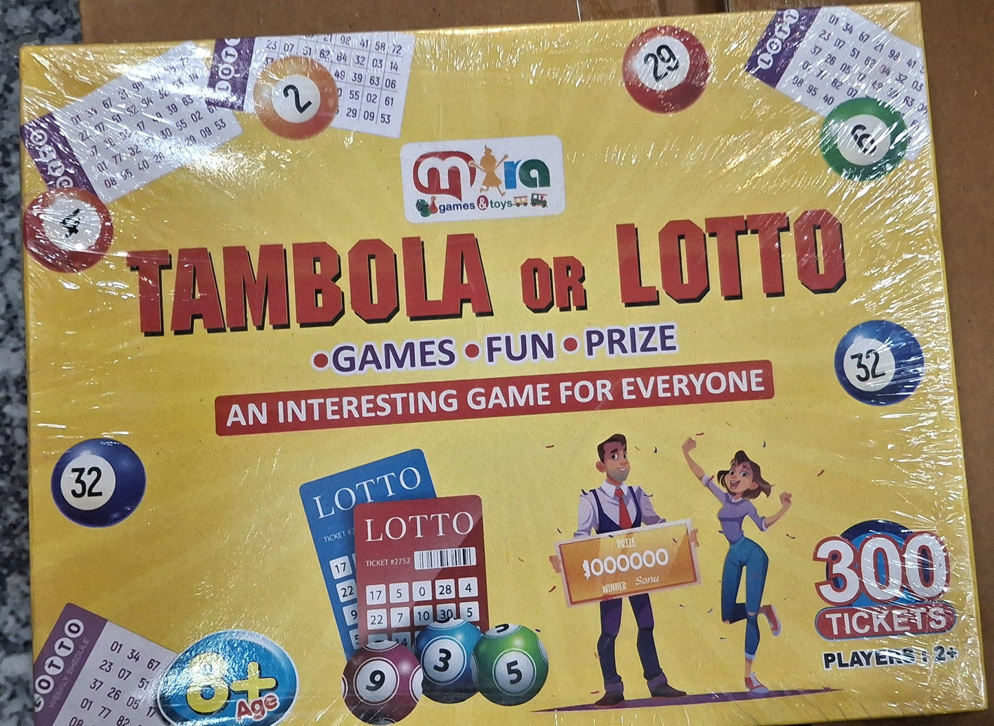 Mitra Classic Tambola & Lotto Set – Premium Housie Board Game with Tickets