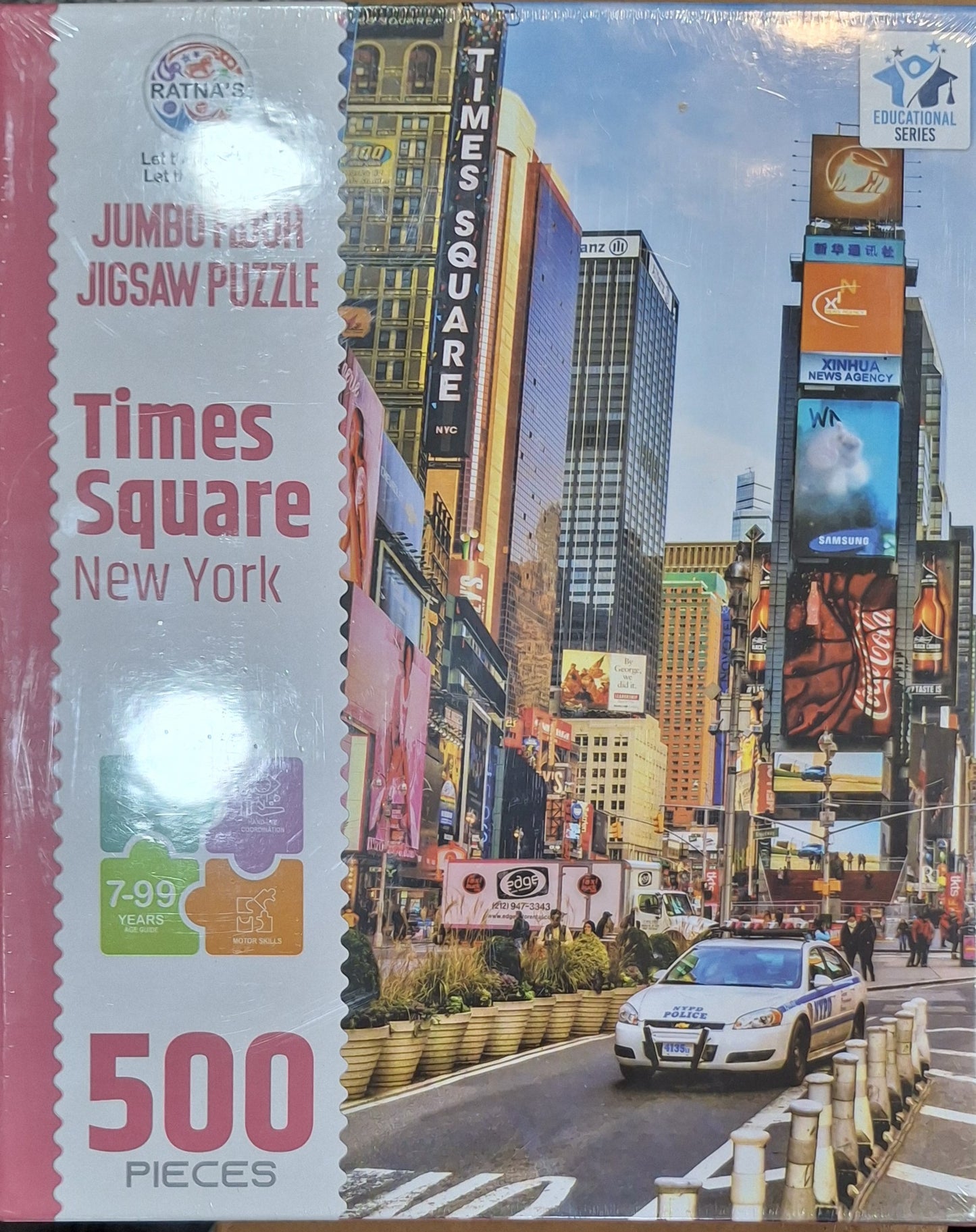 Ratna’s New York Skyline Jigsaw Puzzle – Educational & Creative Activity for Kids and Adults