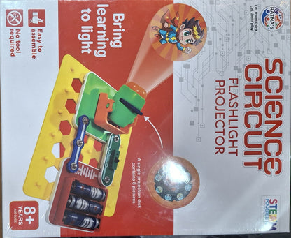 Ratna's Science Circuit Flashlight Projector – DIY STEM Educational Kit for Kids
