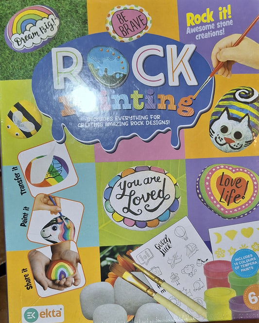 Ekta Rock Painting Kit – DIY Arts and Crafts Set for Creative Kids