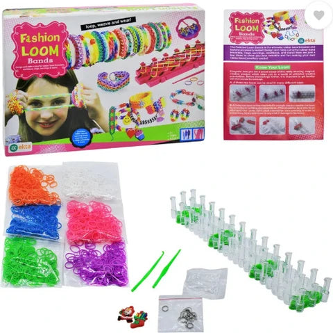 DIY Fashion Loom Jewelry Maker Kit – Creative Bracelet and Accessory Maker for Kids