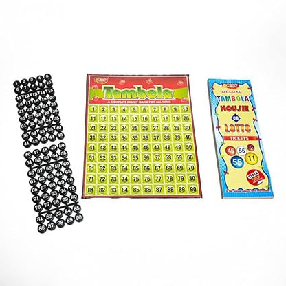Vyas Classic Tambola (Housie) – High-Quality Family Party Game with Number Board and Tickets