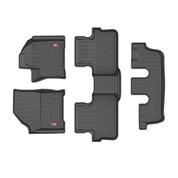 5D Luxury Car Foot Mats for 7 Seater Vehicles