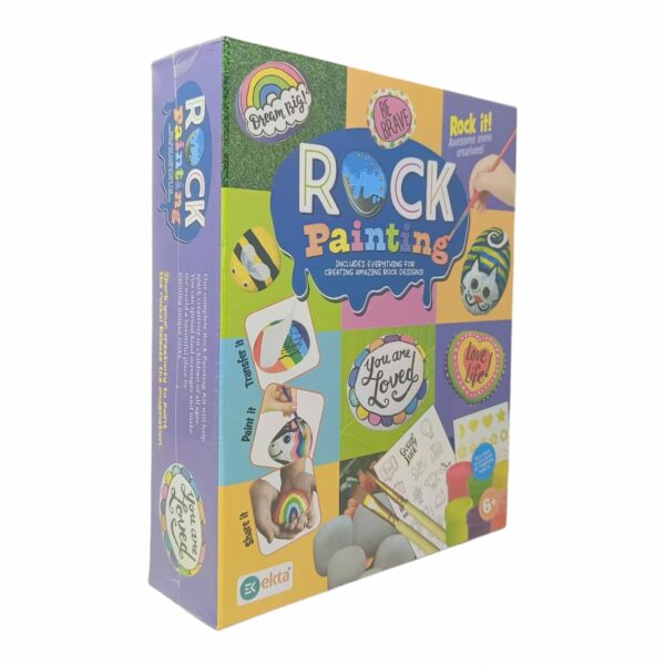 Ekta Rock Painting Kit – DIY Arts and Crafts Set for Creative Kids