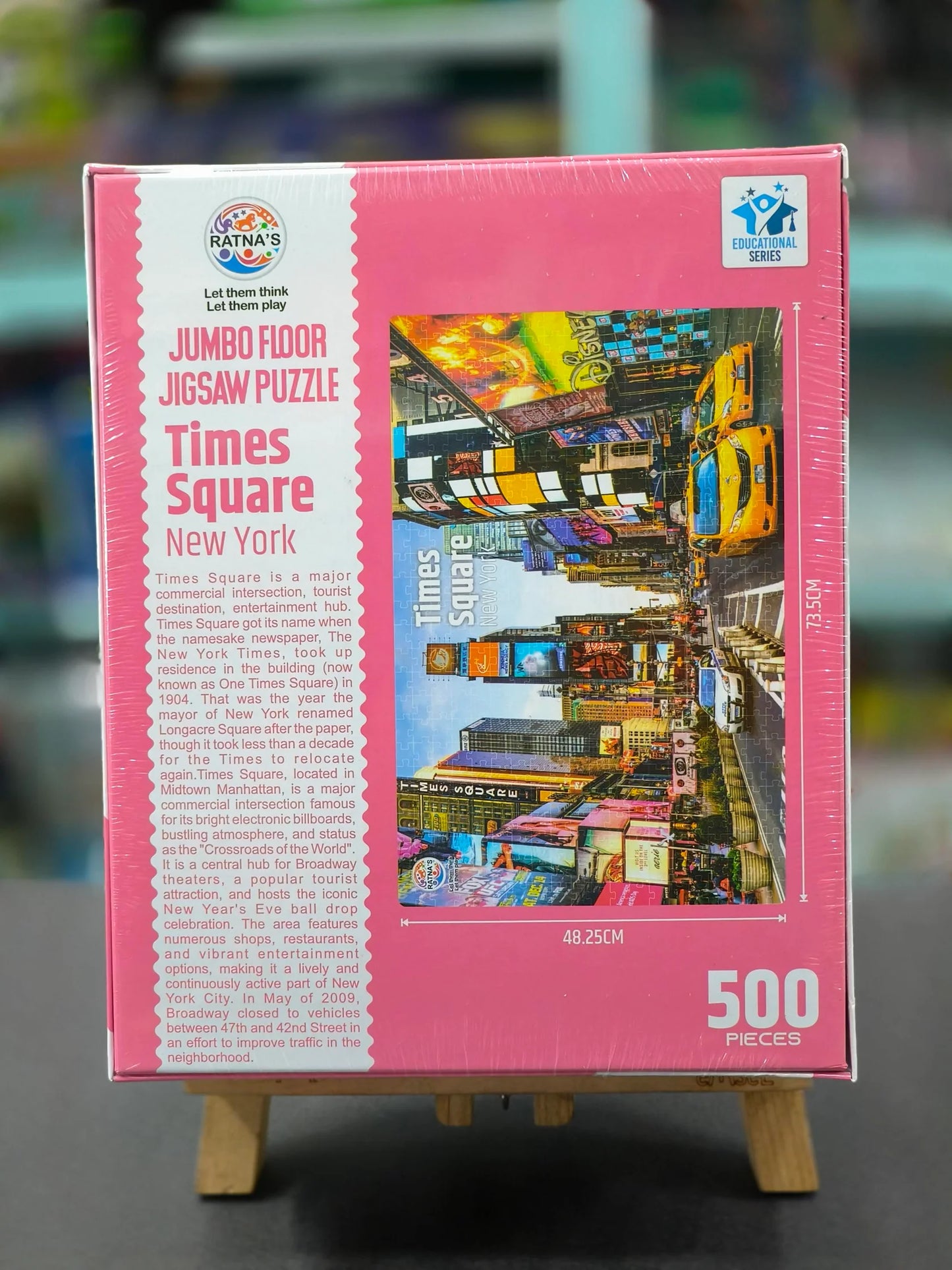 Ratna’s New York Skyline Jigsaw Puzzle – Educational & Creative Activity for Kids and Adults