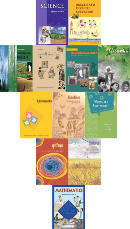CBSE Class 9 Core Textbook Bundle (2026 Edition)
