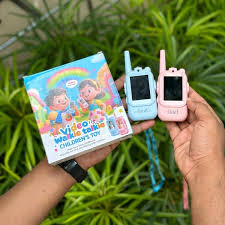 Kids Walkie Talkie Set – Long Range Wireless Communication Toy with LED Display