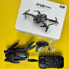 P12 Pro Foldable Drone with HD Camera & Remote Control – Beginner-Friendly Aerial Drone