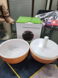 Ultrasonic Aroma Diffuser Humidifier – Bowl Design LED Essential Oil Mist Diffuser