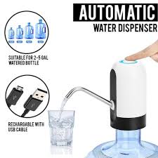 USB Rechargeable Automatic Water Dispenser Pump – One-Touch Drinking Water Pump for Bottles