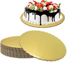 Standard Cardboard Cake Boards – Lightweight Bases for 1/2kg and 1kg Cakes