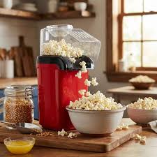 Hot Air Popcorn Maker Machine – Healthy Snack Maker for Home