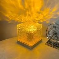 Cube Crystal Table Top Lamp – Decorative Ambient Light