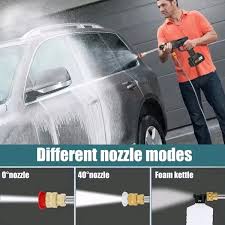 Portable High Pressure Car Washer – Rechargeable Cordless Pressure Washer Gun  If corded: