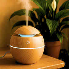 Ultrasonic Aroma Diffuser Humidifier – Bowl Design LED Essential Oil Mist Diffuser