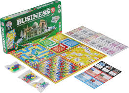 Ratna's Original Business Senior 5-in-1 Board Game – The Ultimate Multi-Game Collection