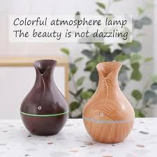 Ultrasonic Aroma Diffuser Humidifier – Essential Oil Mist Diffuser with LED Light